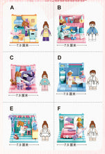 Load image into Gallery viewer, 6in1 Room Sluban Blocks Kids Building Toys Girls Puzzle Gift B0757