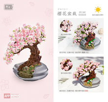 Load image into Gallery viewer, 1660 1661 LOZ mini Blocks Kids Building Toys Flower Puzzle Pot Plants Girls Gift
