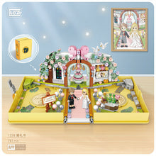 Load image into Gallery viewer, LOZ mini Blocks Kids Building Toys Puzzle Wedding Book Lover Gift 1228 no box