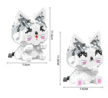Load image into Gallery viewer, HC mini Blocks Kids Building Blocks Adult Toys Cute Cat Puzzle Girls Gift 6041 6042