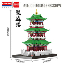 Load image into Gallery viewer, BALODY mini Blocks Kids Building Blocks Teens Toys Adult Puzzle Chinese Architecture 16163 no box