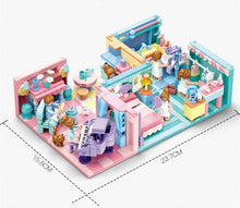 Load image into Gallery viewer, 6in1 Room Sluban Blocks Kids Building Toys Girls Puzzle Gift B0757
