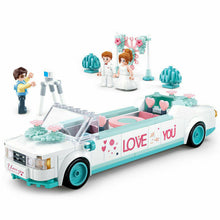 Load image into Gallery viewer, Sluban Blocks Kids Building Toys Girls Puzzle Wedding Bus Model 0767 0769 (no box)