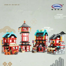 Load image into Gallery viewer, XINGBAO Blocks Kids Building Toys Puzzle Chinese House Tang Style Gift 1115-1122(no box)