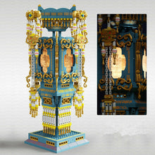 Load image into Gallery viewer, Sembo Blocks 608004 Kids Building Bricks Toys Adult Puzzle Palace Lantern With Lighting China Gift no box