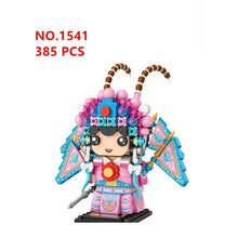 Load image into Gallery viewer, LOZ mini Blocks Kids Building Toys Girls Puzzle China Gift Beijing Opera 1541 1541 1543 1544