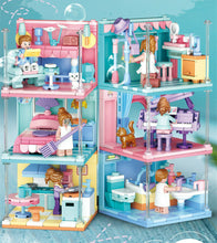 Load image into Gallery viewer, 6in1 Room Sluban Blocks Kids Building Toys Girls Puzzle Gift B0757