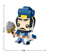 Load image into Gallery viewer, 4pcs/set LOZ mini Blocks Kids Building Toys Boys Puzzle 三国 1453-1456