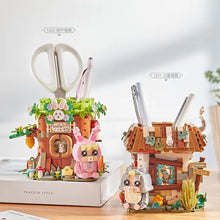 Load image into Gallery viewer, 1241 1242 LOZ mini Blocks Kids Building Toys DIY Bricks Puzzle Girls Gift Tree Pen Holder containerHome Decor Student Gift