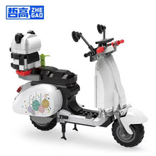 Load image into Gallery viewer, ZHEGAO MINI Blocks Kids Building Toys Bricks Girls Puzzle Cute Motorcycle Model Home Decor Boys Gift 00323 00324 00325 00326