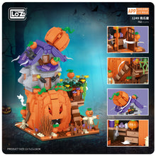Load image into Gallery viewer, 1249 LOZ mini Blocks Kids Building Bricks Boys Toys Halloween Pumpkin House Puzzle Girls Holiday Gift