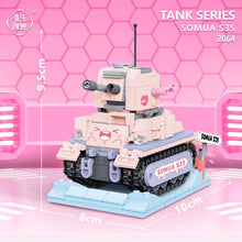 Load image into Gallery viewer, WL2063 2064 2065 2066 Kids Building Blocks Toys DIY Bricks Girls Puzzle Boys Gift Tank Model