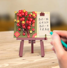 Load image into Gallery viewer, JAKI Blocks Kids Building Toys DIY Bricks Girls Flowers Puzzle Girls Women Gift Home Decor Sticky Note Clip Folder Message Board JK2801 2802 2803 2805
