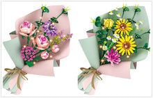 Load image into Gallery viewer, FC Blocks Kids Building Toys Bricks Flower Puzzle Girls Gift Home Decor Lighting Greeting card 8307 8308
