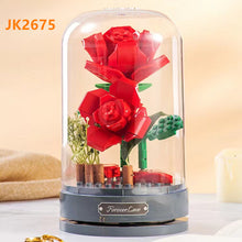 Load image into Gallery viewer, JAKI Blocks Kids Building Toys Bricks Girls Flowers Puzzle Music Box Home Decor Womens Gift 2675 2676 2677 2678