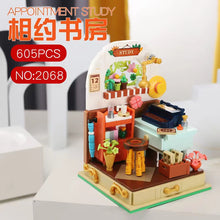 Load image into Gallery viewer, 2067 2068 2069 2070 2071 2072 2073 2074 Kids Building Blocks Bricks Girls Toys Puzzle Flower House Holiday Gift