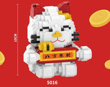 Load image into Gallery viewer, HC Diamond mini Blocks Kids Building Blocks Adult Toys Lucky Cat Puzzle Business Gift