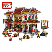 Load image into Gallery viewer, LOZ mini Blocks Kids Building Toys Adult Puzzle Chinese Style 1023-1025 (no box)