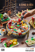 Load image into Gallery viewer, 1072 LOZ mini Block Adult Kids Building Toys Boys Sichuan Hotpot Puzzle Home Decor Holiday Gift 4344pcs