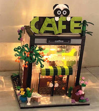 Load image into Gallery viewer, Forange MINI Blocks Kids Building Toys Bricks Flower Coffee Book Camping House Puzzle Girls Gift Home Decor With Lighting 8501 8502 8503 8504 8506