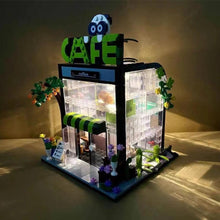Load image into Gallery viewer, Forange MINI Blocks Kids Building Toys Bricks Flower Coffee Book Camping House Puzzle Girls Gift Home Decor With Lighting 8501 8502 8503 8504 8506