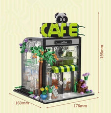 Load image into Gallery viewer, Forange MINI Blocks Kids Building Toys Bricks Flower Coffee Book Camping House Puzzle Girls Gift Home Decor With Lighting 8501 8502 8503 8504 8506
