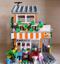 Load image into Gallery viewer, Forange MINI Blocks Kids Building Toys Bricks Flower Coffee Book Camping House Puzzle Girls Gift Home Decor With Lighting 8501 8502 8503 8504 8506