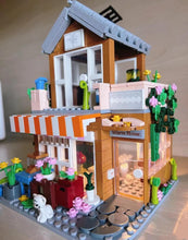 Load image into Gallery viewer, Forange MINI Blocks Kids Building Toys Bricks Flower Coffee Book Camping House Puzzle Girls Gift Home Decor With Lighting 8501 8502 8503 8504 8506