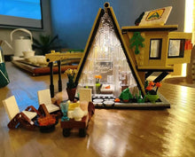 Load image into Gallery viewer, Forange MINI Blocks Kids Building Toys Bricks Flower Coffee Book Camping House Puzzle Girls Gift Home Decor With Lighting 8501 8502 8503 8504 8506