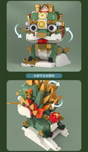 Load image into Gallery viewer, JAKI Blocks Kids Building Toys DIY Bricks Chinese Culture Kylin Lion Lucky Koi Girls Puzzle New Year Gift Holiday Home Decor 5130 5131 5132 5135 5136 5137 BK021