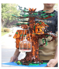 Load image into Gallery viewer, Mould King Blocks Kids building toys Adult MOC Blocks Housetree Puzzle with Lighting 16033 no box