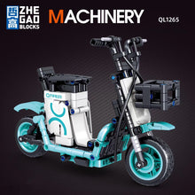 Load image into Gallery viewer, ZHEGAO MINI Blocks Kids Building Toys Bricks Girls Puzzle Electric Bicycle Model Home Decor Boys Gift 1265 1266 1267 1268 00331 00332 00333 00334