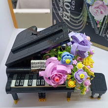 Load image into Gallery viewer, BALODY mini Blocks Kids Building Toys Violin Piano Flowers With Lighting Girls Women Gift Home Decor 21228 21194