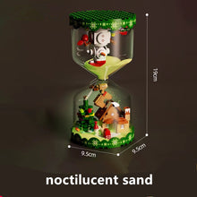 Load image into Gallery viewer, Sembo Blocks Kids Building Toys Girls Christmas Hourglass Noctilucent Sand Gift Home Decor 605027