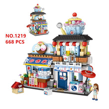 Load image into Gallery viewer, LOZ MINI Blocks Kids Building Toys Blocks Girl Puzzle Japanese Snack Bar 1218 1219