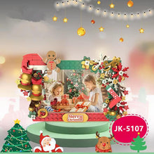 Load image into Gallery viewer, JAKI Blocks Kids Building Toys Bricks Puzzle Christmas Tree Mirror Photo Frame Earring Storage Rack Girls Holiday Gift 5107 5108 5109 5110 5111 5116
