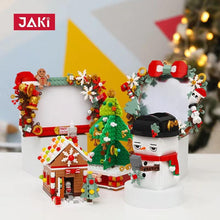 Load image into Gallery viewer, JAKI Blocks Kids Building Toys Bricks Puzzle Christmas Tree Mirror Photo Frame Earring Storage Rack Girls Holiday Gift 5107 5108 5109 5110 5111 5116