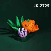 Load image into Gallery viewer, JAKI Blocks Kids Building Toys DIY Bricks Girls Flowers Puzzle Women Gift Home Decor JK2725 2726 2727