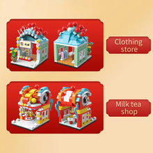 Load image into Gallery viewer, Kids Building Blocks Toys DIY Bricks Girls Puzzle Chinese opera Gift Stree Store Home Decor 100194 100195 100196 100197