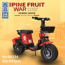 Load image into Gallery viewer, ZHEGAO MINI Blocks Kids Building Toys Bricks Girls Puzzle Electric Bicycle Model Home Decor Boys Gift 1265 1266 1267 1268 00331 00332 00333 00334