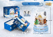 Load image into Gallery viewer, ZG MINI Blocks Kids Building Bricks Toys Music box House Puzzle Girls Christmas gift with Lighting 00997