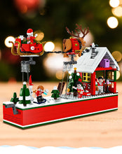 Load image into Gallery viewer, FC6003 Building Blocks Kids Building Bricks Toys Christmas Party House Puzzle gift with Lighting no box