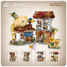Load image into Gallery viewer, LOZ mini Blocks Kids Building Bricks Girls Toys Pig Butcher's Shop Honey Workshop Puzzle Home Decor Holiday Gift 1942 1943