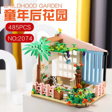 Load image into Gallery viewer, 2067 2068 2069 2070 2071 2072 2073 2074 Kids Building Blocks Bricks Girls Toys Puzzle Flower House Holiday Gift