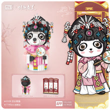 Load image into Gallery viewer, LOZ MINI Blocks Kids Building Toys Bricks Grils Puzzle Chinese Tradition Culture Beijing Opera Panda 8108