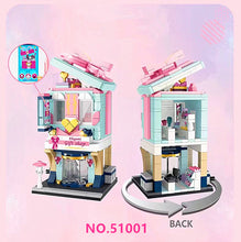 Load image into Gallery viewer, GUDI mini Blocks Kids Building Toys Puzzle Street Girls Holiday Gift Home Decor 51001 51002 51003 51004