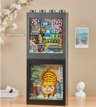 Load image into Gallery viewer, LOZ mini Blocks Kids Building Toys DIY Bricks Sunflower Sakura Tiger Decorative Painting Puzzle Girls Women Gift Home Decor 1907