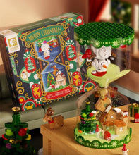 Load image into Gallery viewer, Sembo Blocks Kids Building Toys Girls Christmas Hourglass Noctilucent Sand Gift Home Decor 605027