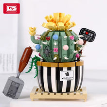 Load image into Gallery viewer, 1245 1246 LOZ mini Blocks Kids Building Toys DIY Bricks Puzzle Girls Gift Cactus Flowers Potted Plants Home Decor
