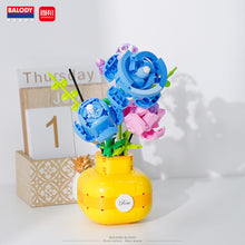 Load image into Gallery viewer, BALODY mini Blocks Kids Building Toys Rose Sunflower Flowers Vase Girls Women Gift Home Decor 21088 21089 21090 21091